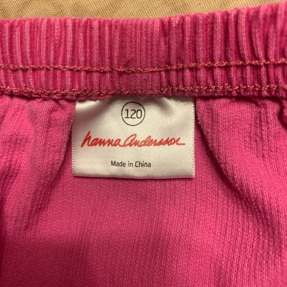 Hanna Andersson Pink Corduroy Skirt - sz 120 (6/7) - Picture 3 of 5